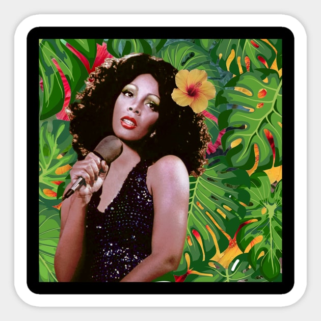 Donna Summer Sticker by austyndelugoart